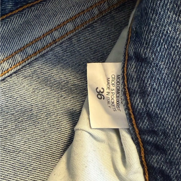 OFF-WHITE c/o Virgil Abloh, incredibly rare 2013 5 pocket crop jeans. Size 36. - Picture 4 of 9